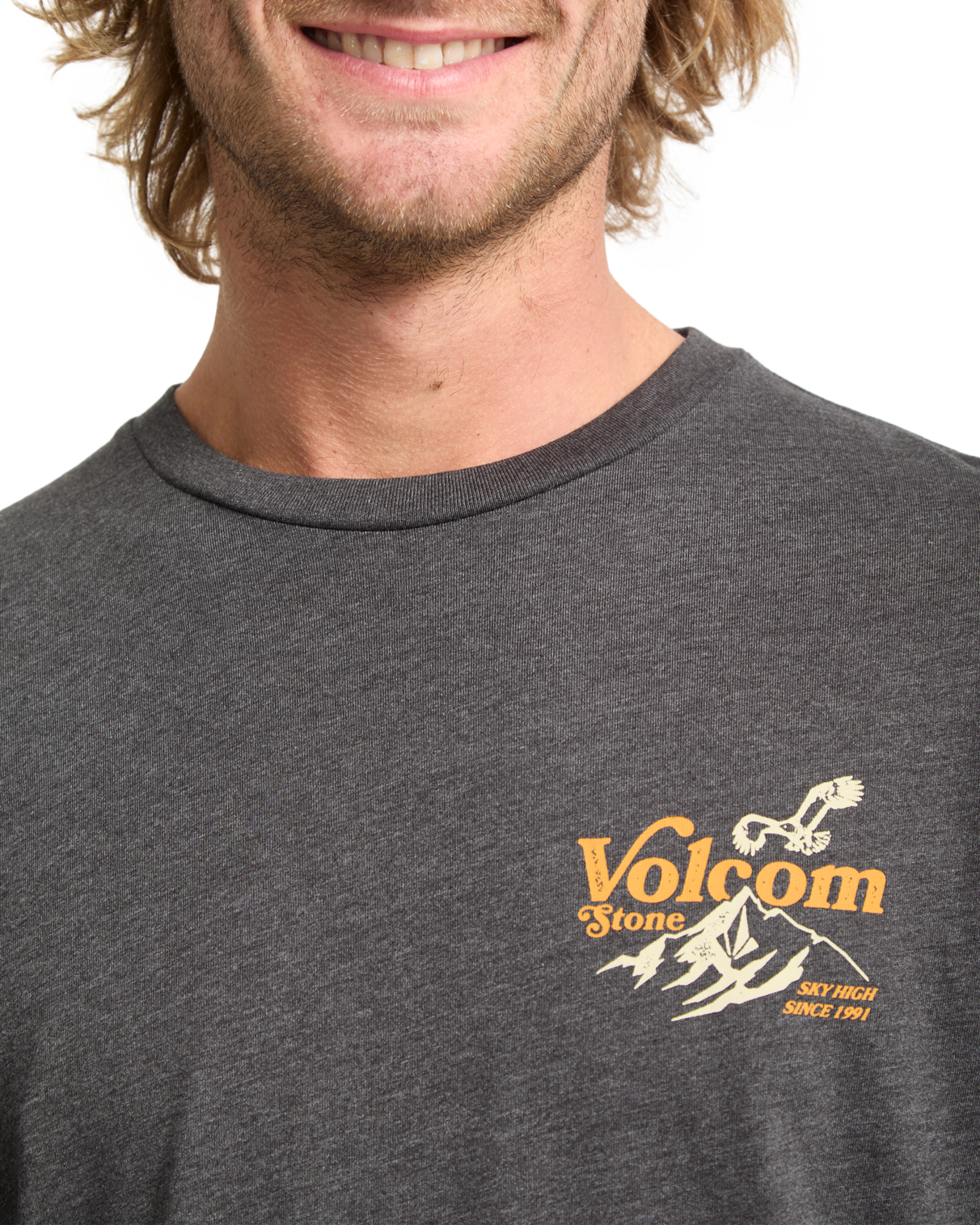 T-Shirt kurzarm, Volcom, Back Country