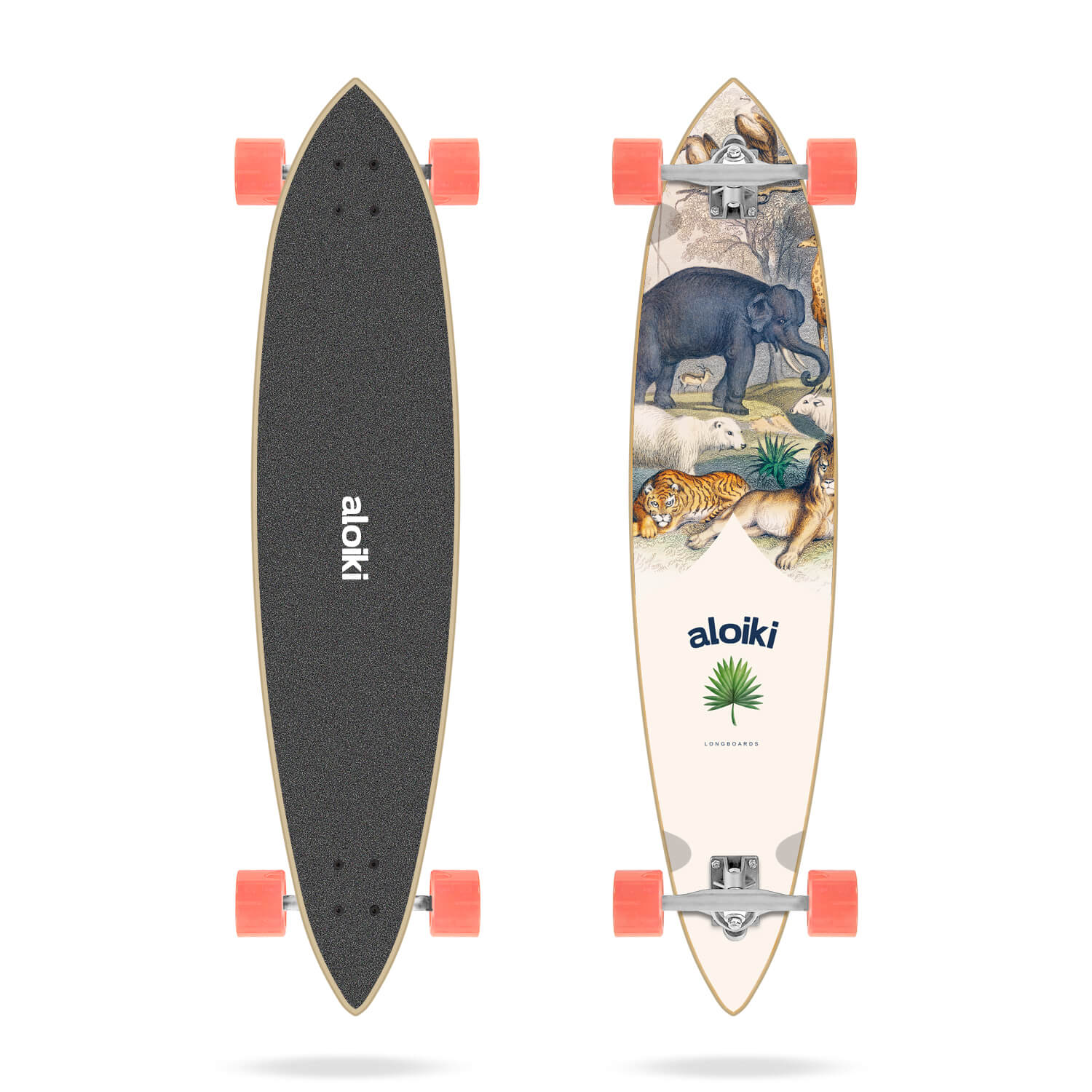 Longboard komplett, Aloiki, Savannah 40"x9.6", Pintail