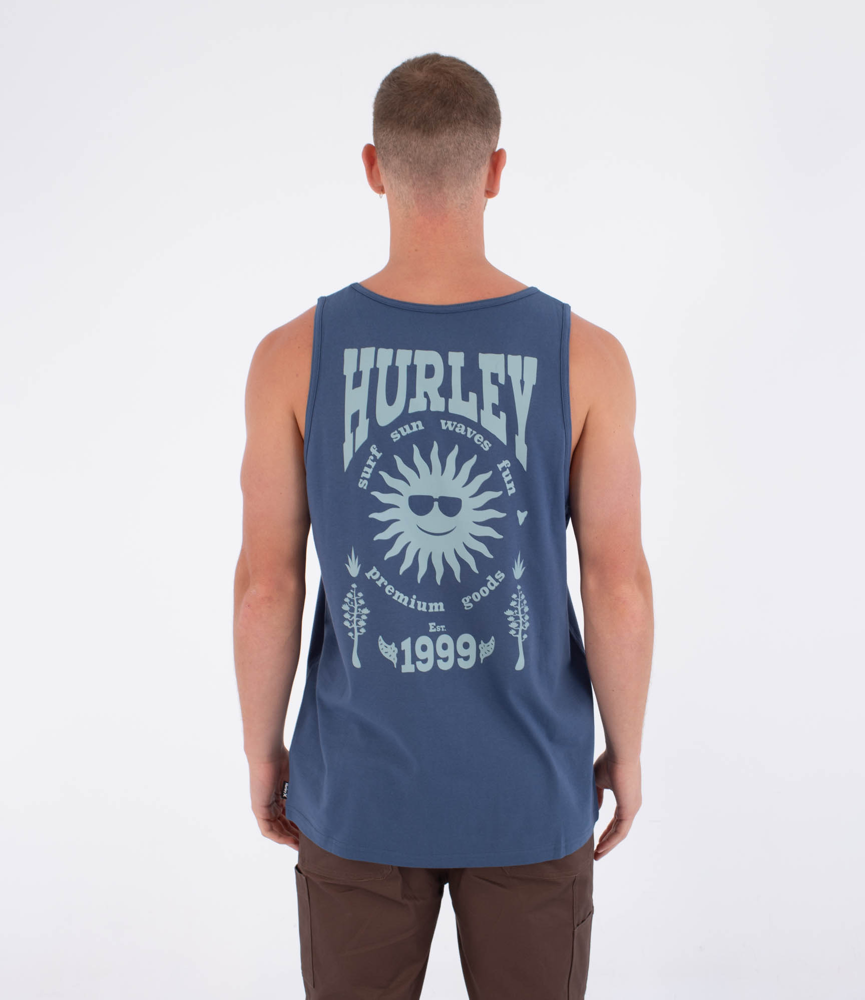 T-Shirt ärmellos Hurley Printing press fomo