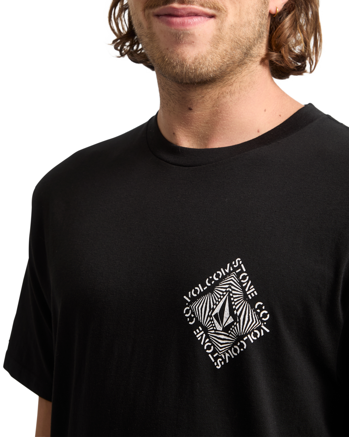 T-Shirt kurzarm, Volcom, Obtical